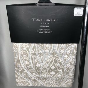 Tahari Home window panels.